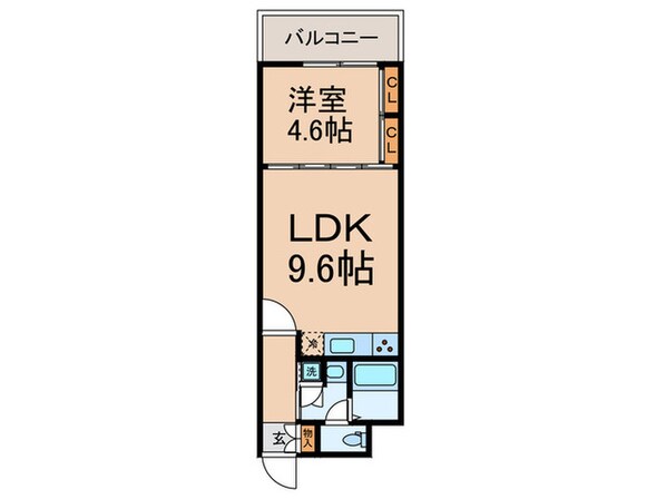 フロンティアテラス目黒の物件間取画像